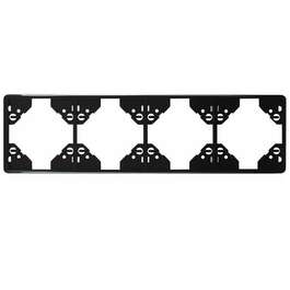 PEITELEVY  APOLO 4-NE HORISONTAALNE MUST MATT