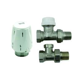 RADIAATORI TERMOSTAADI KOMPLEKT DN15 OTSE GOSHE ART.84625