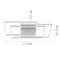 VALGUSTI INIGO 55W LED 5760lm 3000K TERAS VALGUSTI INIGO 55W LED 5760lm 3000K TERAS