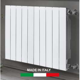WALL MOUNTED ALUMINUM RADIATOR HEATER PLUS EVO 500 12 RIBI WALL MOUNTED ALUMINUM RADIATOR HEATER PLUS EVO 500 12 RIBI