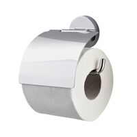 TOILET PAPER HOLDER WITH PUCK COVER, CHROME
