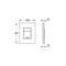 FLUSH BUTTON GROHE SOLIDO EVEN MATT MUST