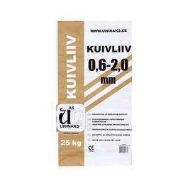 ПЕСОК UNINAKS 0,6-2,0 mm 25kg ПЕСОК UNINAKS 0,6-2,0 mm 25kg