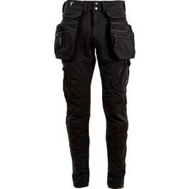 WORK PANTS TIMBRA XTM FRONT POCKETS  BLACK 56