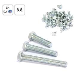 BOLT NOVIPRO ZN DIN 933 12X60/ 5tk BOLT NOVIPRO ZN DIN 933 12X60/ 5tk