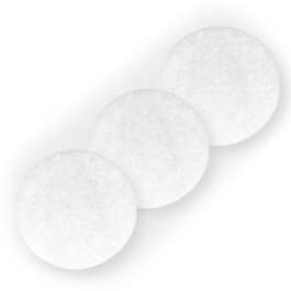 FILTER F100-G4 Ø100mm VALGE/POLÜESTER/ 3tk