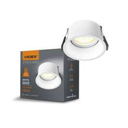 RIPPLAEVALGUSTI VIDEX Ø85 30W GU10 IP20 VALGE ÜMAR