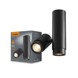 VALGUSTI VIDEX 2x30W GU10 MUST