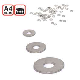 WASHER  NOVIPRO A4 DIN9021 05/15/1,2 M5/ 10tk