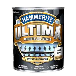 METAL PAINT HAMMERITE ULTIMA MATT VALGE 0,7L