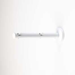 KARDINASIIN ÜMAR Ø20MM T.KINNITUS 16CM VALGE