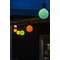 VALGUSKETT BULBS 10 LED D95 IP44 DIM MULTICOLOR