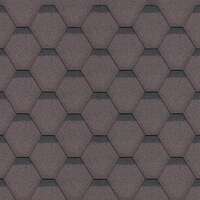 KÄRGKATE ROCK HEXAGONAL PRUUN/ 3m²