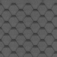 KÄRGKATE ROCK HEXAGONAL MUST/ 3m²
