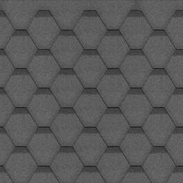 BITUMINOUS TILES  ROCK HEXAGONAL MUST/ 3m²