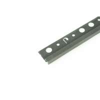 PLAADILIIST U 8mm 2.7M ALUMIINIUM HALL RUSTIK