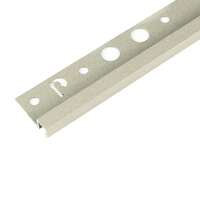 PLAADILIIST U 10mm 2.7M ALUMIINIUM TUMEHALL RUSTIK