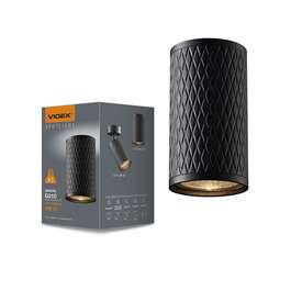 VALGUSTI VIDEX 30W GU10 MUST
