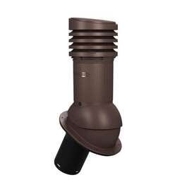 VENT.LÄBIVIIK NORMAL EVO 125mm PRUUN SOOJUST