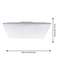 VALGUSTI CALEMAR-S 32W LED IP20 NEUTR. VALGE