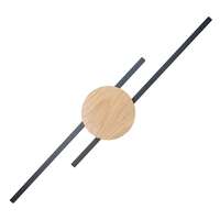 VALGUSTI JAVA BLACK WOOD 14W LED