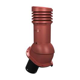 VENTILATSIOONILÄBIVIIK NORMAL EVO 125mm PUNANE