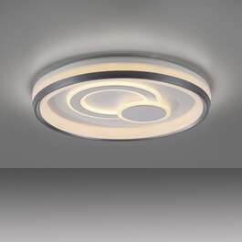 Valaisin Minelli Ø500 40W 2300 lm himmennettävä musta/valkoinen