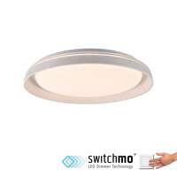 VALGUSTI SATI Ø430 23,5W LED 1150lm DIM VALGE