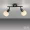 VALGUSTI LOKI 2x5W E14 LED 860lm 3000K MUST VALGUSTI LOKI 2x5W E14 LED 860lm 3000K MUST