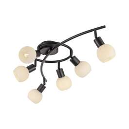 VALGUSTI LOKI 6x5W E14 LED 2580lm 3000K MUST