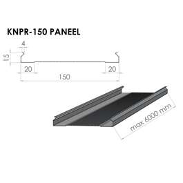 RIPPLAE PANEEL AL.KNPR150 VALGE 1,5MM PERF.KANGATA