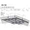 RIPPLAE PANEEL AL.KN-150 VALGE 142MM