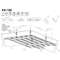 RIPPLAE PANEEL AL.KN-100 VALGE 100MM