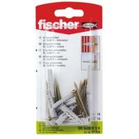 TÜÜBEL FISCHER 5X30MM UNIVERSAALNE+KRUVI/ 10tk