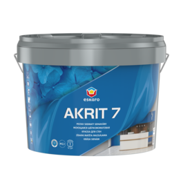 КРАСКА ДЛЯ СТЕН ESKARO AKRIT-7 9,5L MAT КРАСКА ДЛЯ СТЕН ESKARO AKRIT-7 9,5L MAT