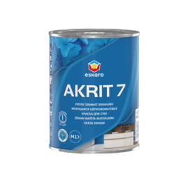 КРАСКА ДЛЯ СТЕН ESKARO AKRIT-7 0,95L МАТ КРАСКА ДЛЯ СТЕН ESKARO AKRIT-7 0,95L МАТ