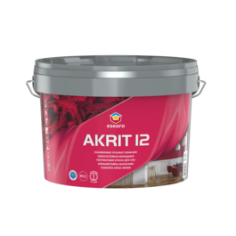 КРАСКА ДЛЯ СТЕН ESKARO AKRIT-12 2,85L ПОЛУМАТ КРАСКА ДЛЯ СТЕН ESKARO AKRIT-12 2,85L ПОЛУМАТ