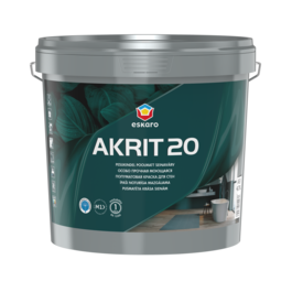 КРАСКА ДЛЯ СТЕН ESKARO AKRIT-20 4,75L ПОЛУМАТ КРАСКА ДЛЯ СТЕН ESKARO AKRIT-20 4,75L ПОЛУМАТ
