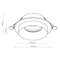 RIPPLAEVALGUSTI JET 10W GU10 LED VALGE