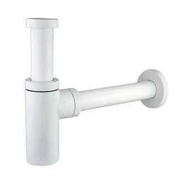 VALAMU SIFOON NORDLINE 11/4"-32MM MESSING VALGE