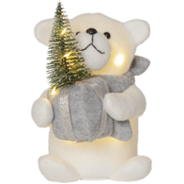 
CHRISTMAS LIGHT KARU 9LED 20cm VALGE