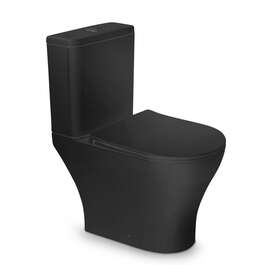 TOILET BOWL  VENTO HARSTAD 3/6L+V.SULGUV MATT MUST