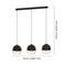VALGUSTI CALLOW 3x40W E27 MUST/PUIT VALGUSTI CALLOW 3x40W E27 MUST/PUIT