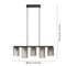 VALGUSTI COLOMERA 5x40W E27 MUST/HALL MATT