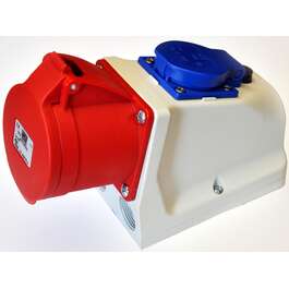 СИЛОВАЯ РОЗЕТКА  COMBI 5P32A+1P16A SEIN