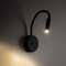 Lagos 8W G9 Wall Light, Black with USB