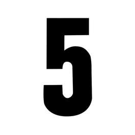 DOOR NUMBER  5 PISLA MUST 17cm