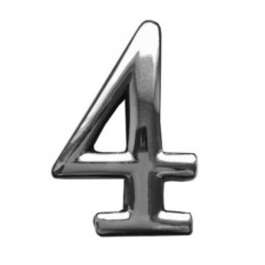 NUMBER 4 KLEEBISEGA 50mm KROOM