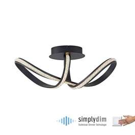 VALGUSTI BRILLA 33W LED 1850lm 3000K DIM MUST