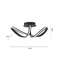 VALGUSTI BRILLA 33W LED 1850lm 3000K DIM MUST VALGUSTI BRILLA 33W LED 1850lm 3000K DIM MUST